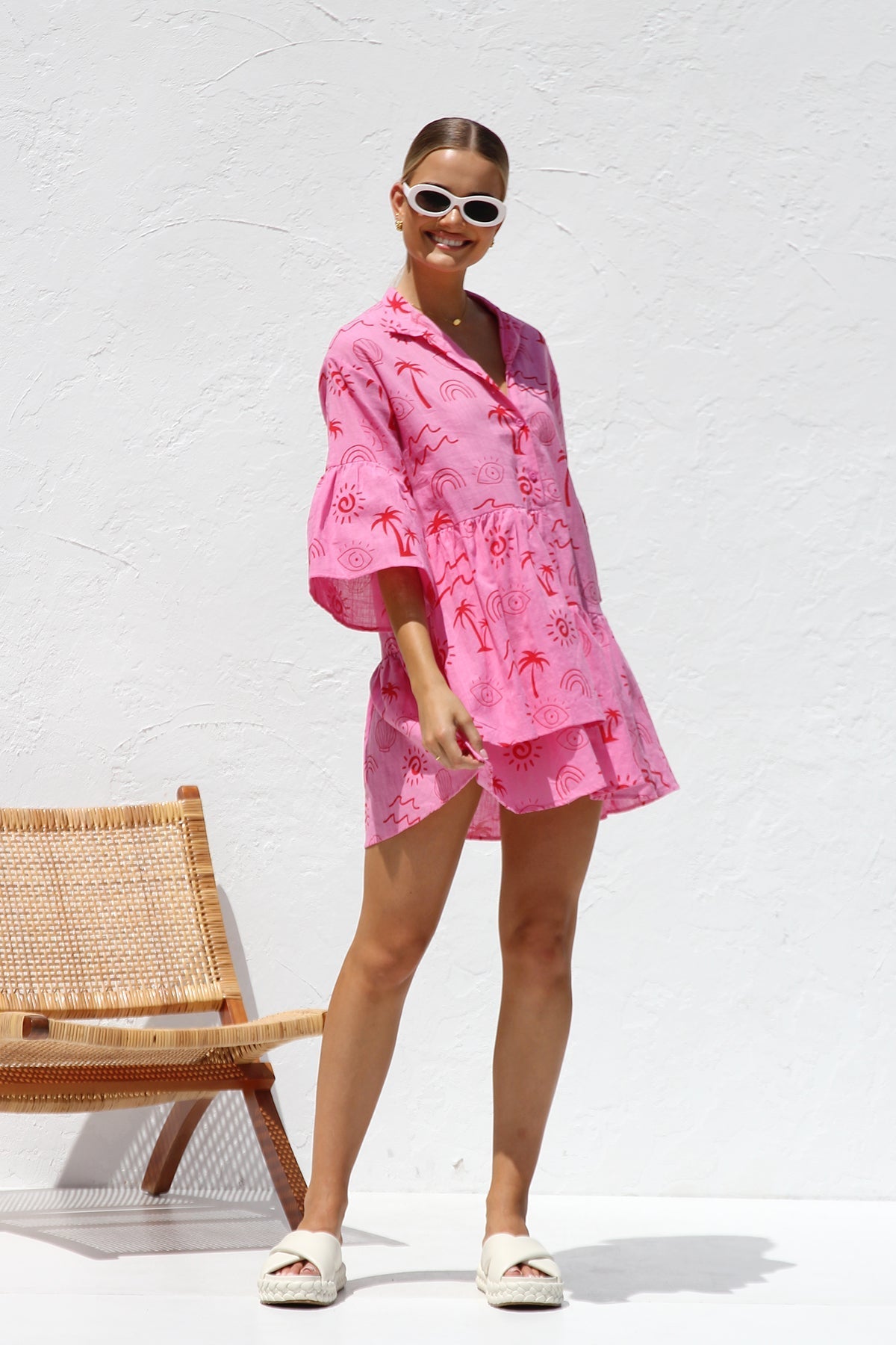Shelby Dress PINK-ROVOLE