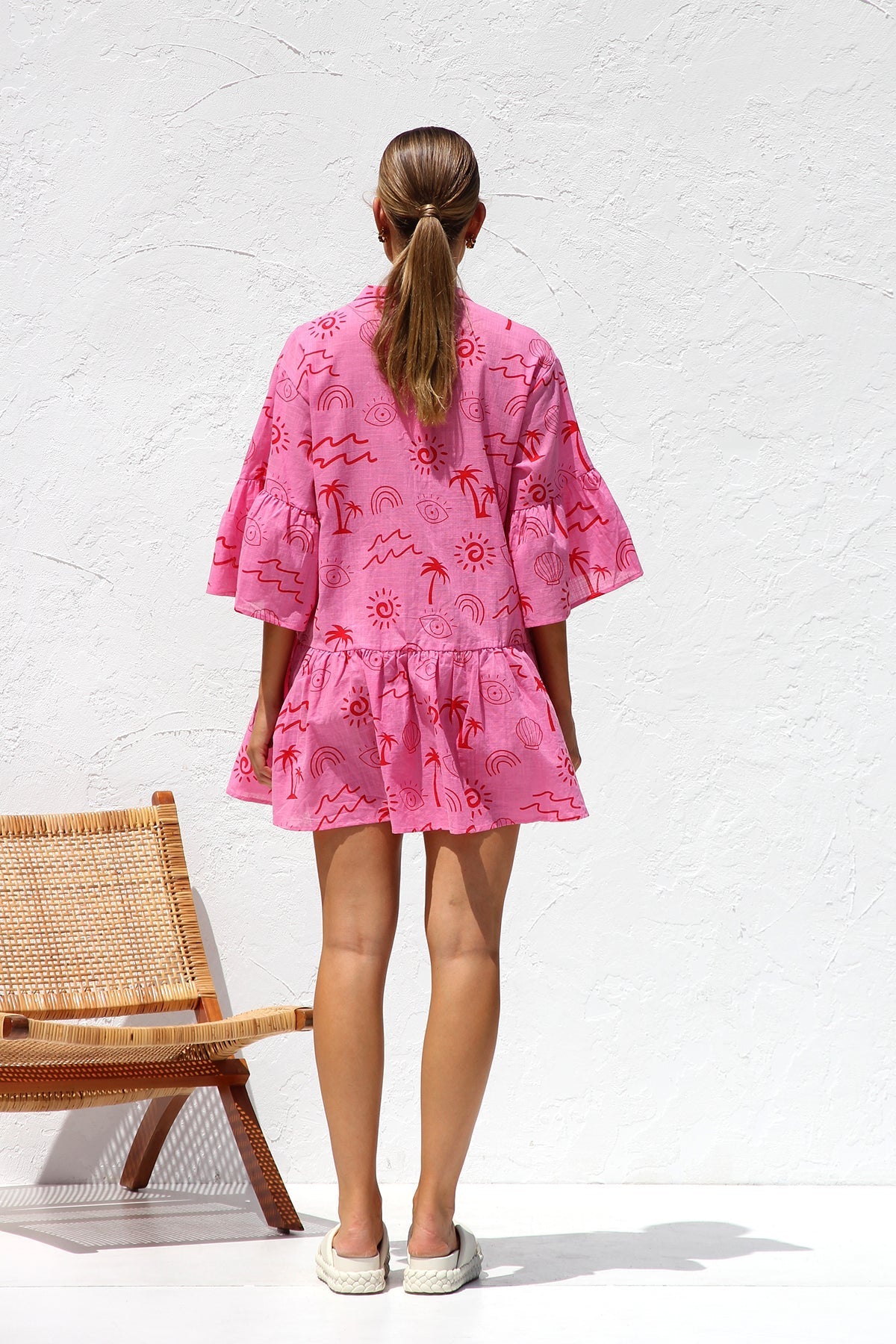 Shelby Dress PINK-ROVOLE