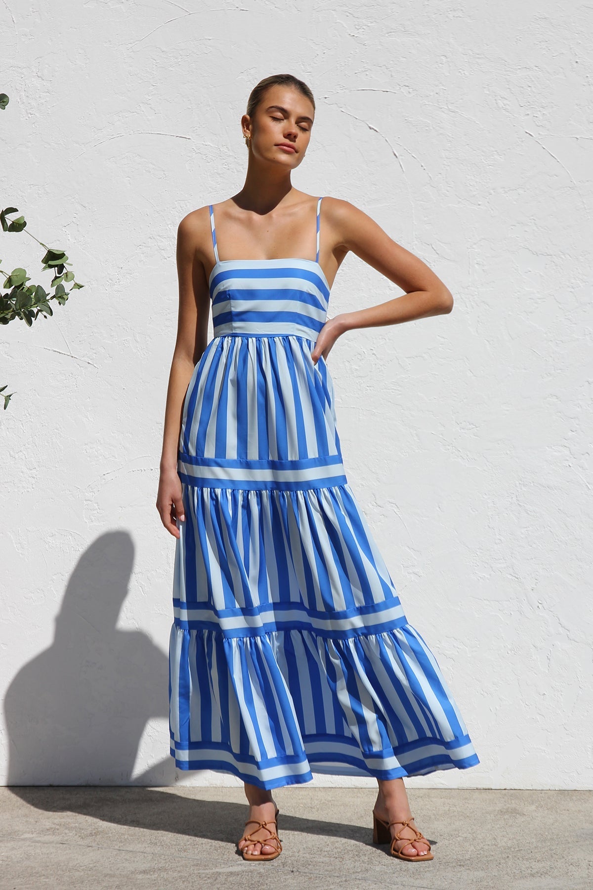 Laina Dress BLUE-ROVOLE