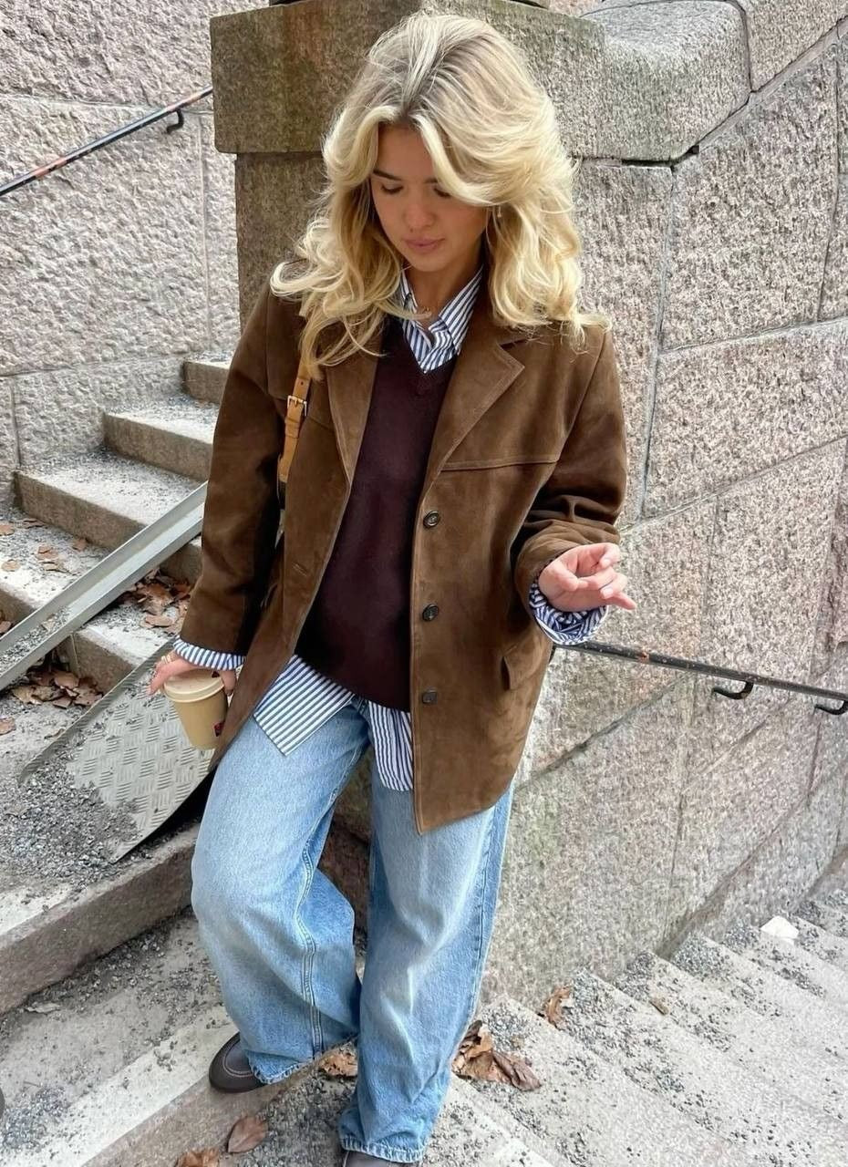 Dana | Suède Jacket-Massicos