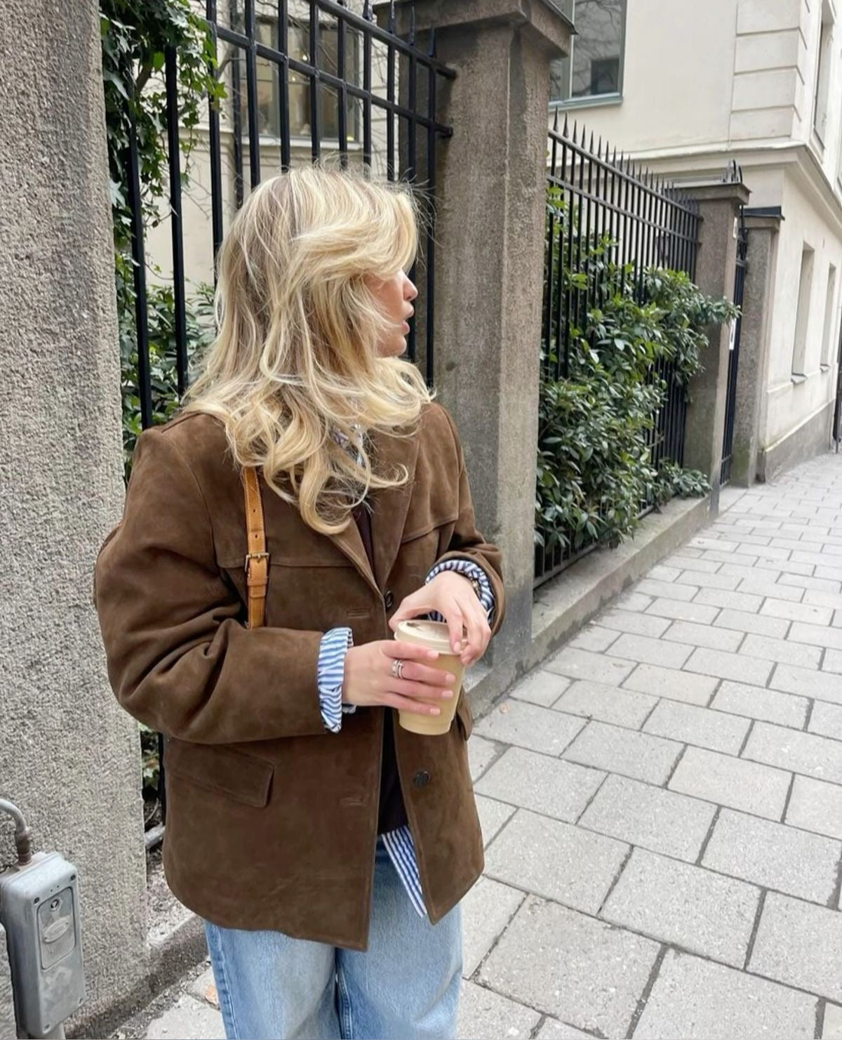 Dana | Suède Jacket-Massicos