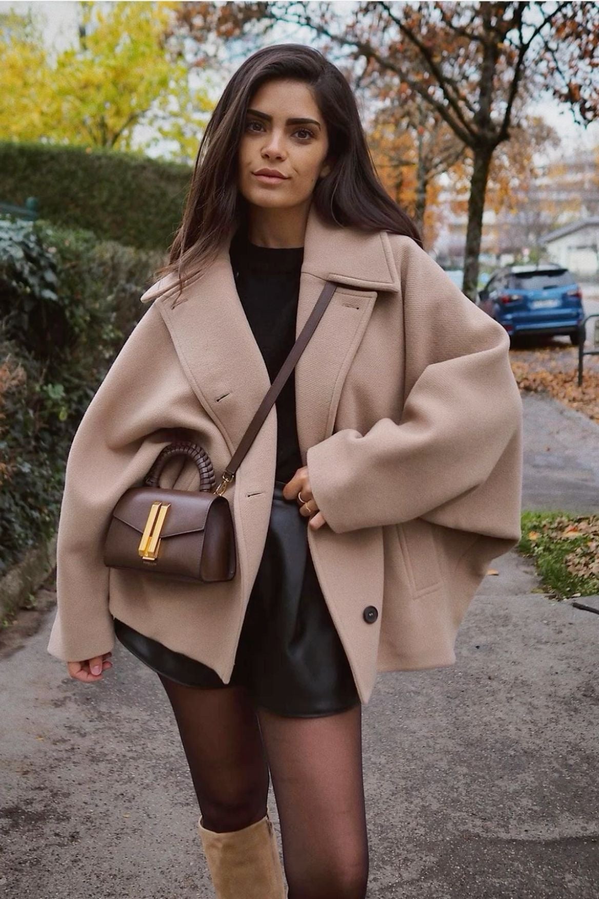 Lovie | Oversized wool coat-Massicos