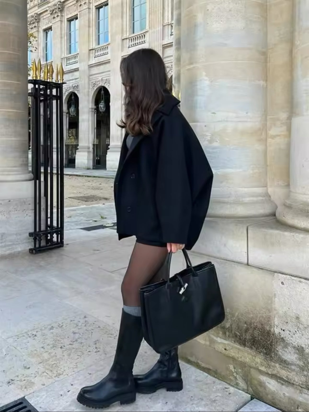 Lovie | Oversized wool coat-Massicos
