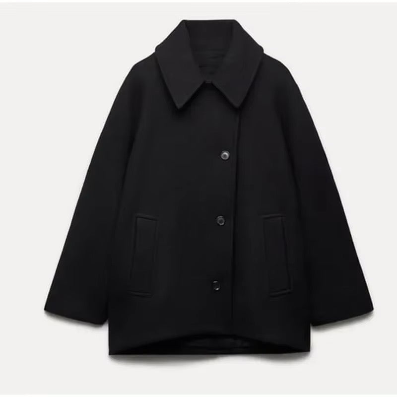 Lovie | Oversized wool coat-Massicos