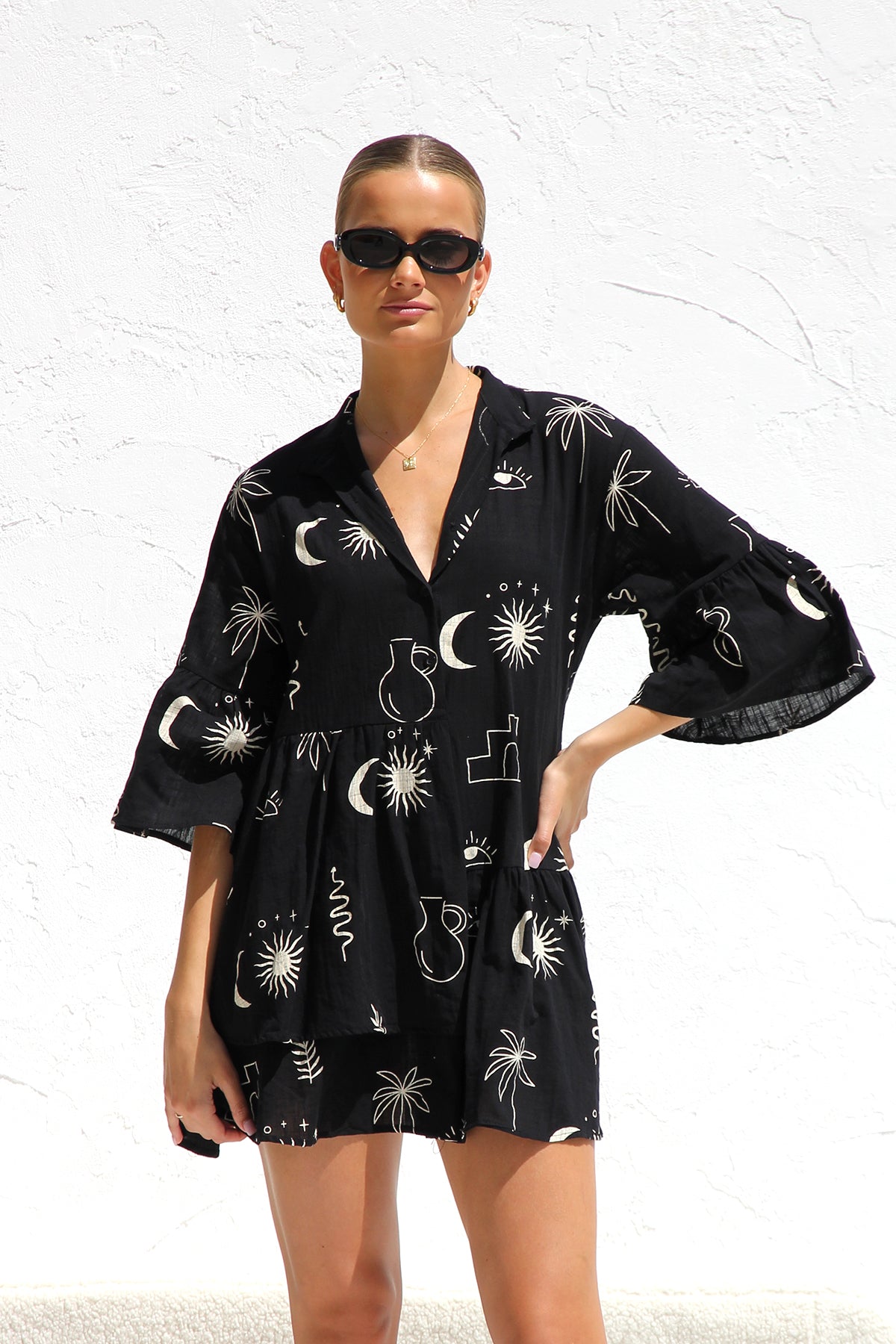Shelby Dress BLACK-ROVOLE