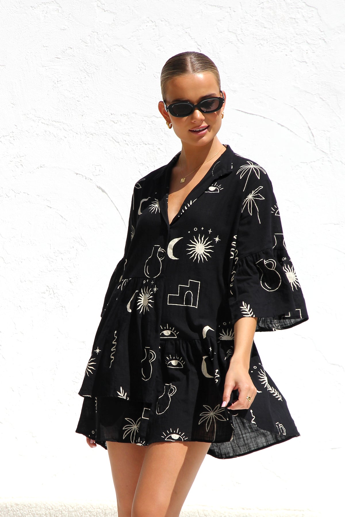 Shelby Dress BLACK-ROVOLE