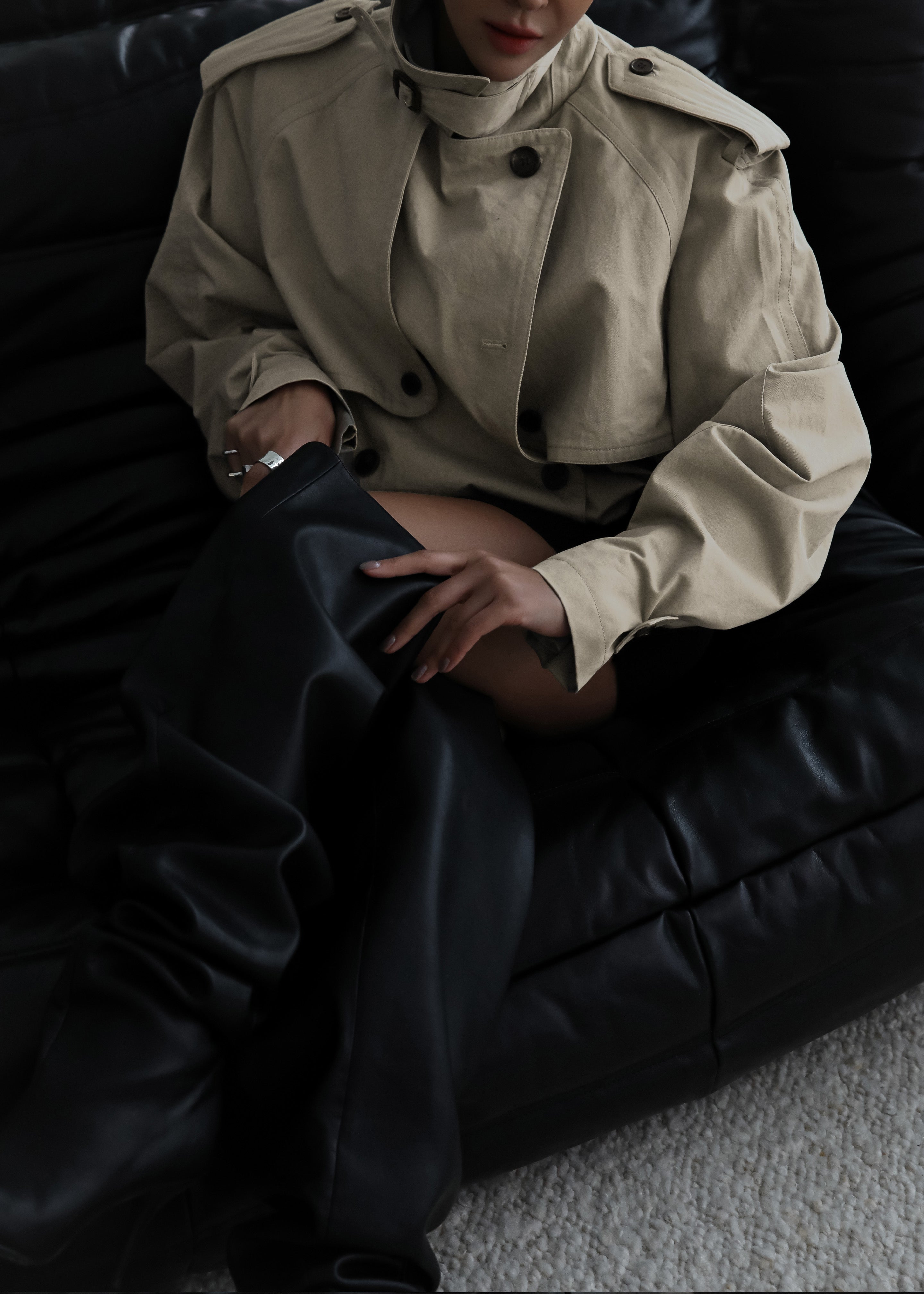 Cropped Belt Trench-ROVOLE