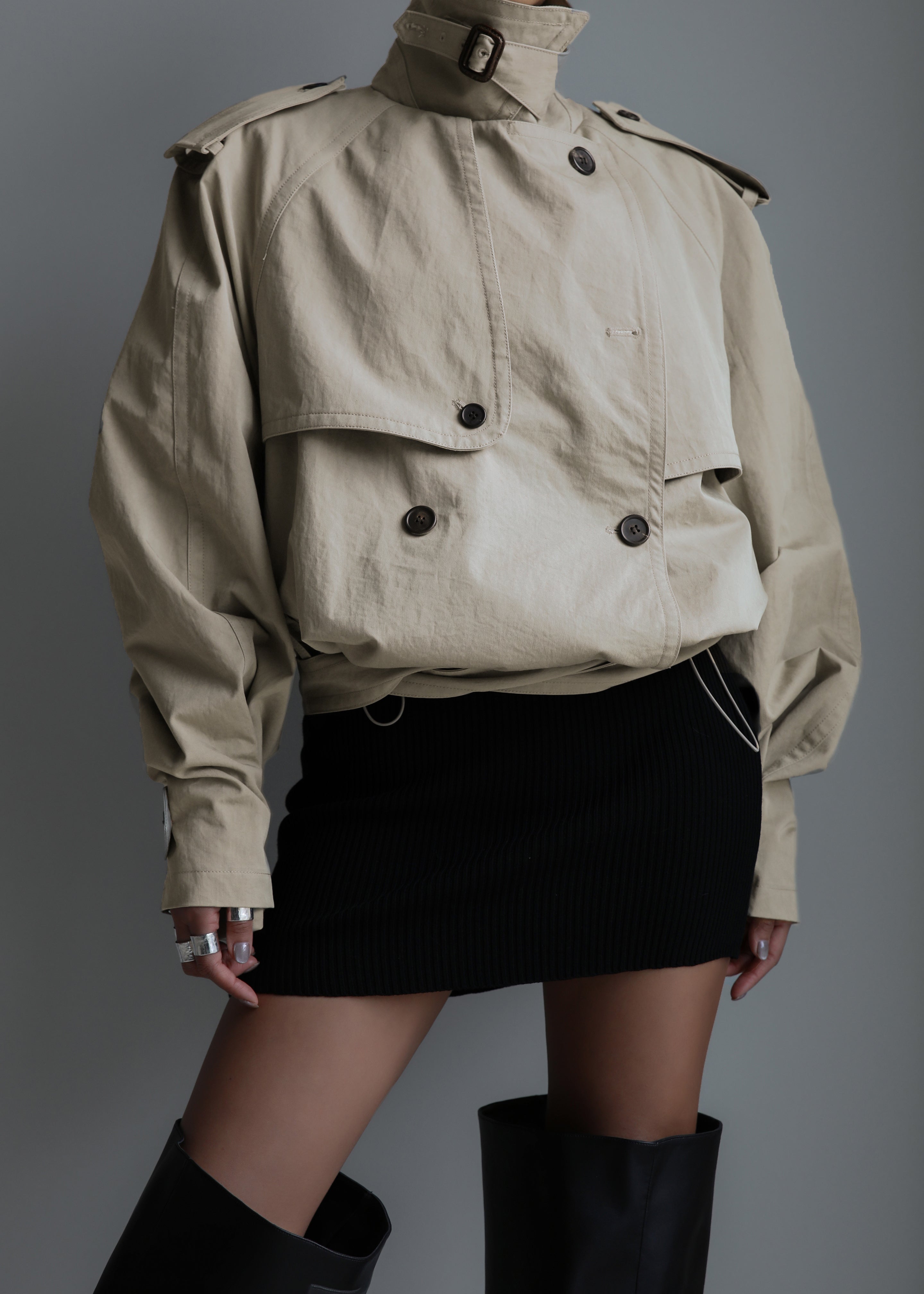 Cropped Belt Trench-ROVOLE