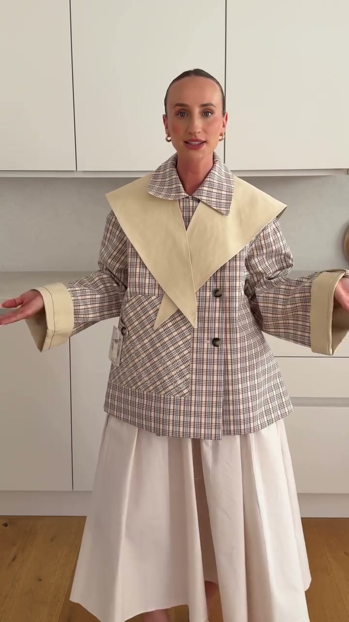 Beige City-Ready Textured Jacket