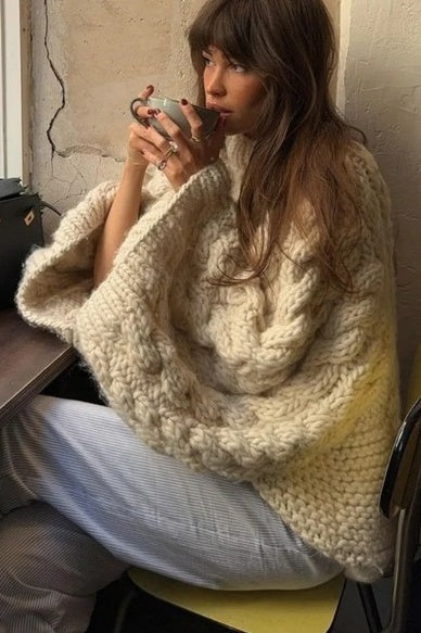 Bell Sleeve Sweater-ROVOLE