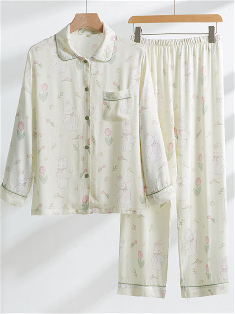 Double Layer Bamboo Fiber Sleepwear-Massicos