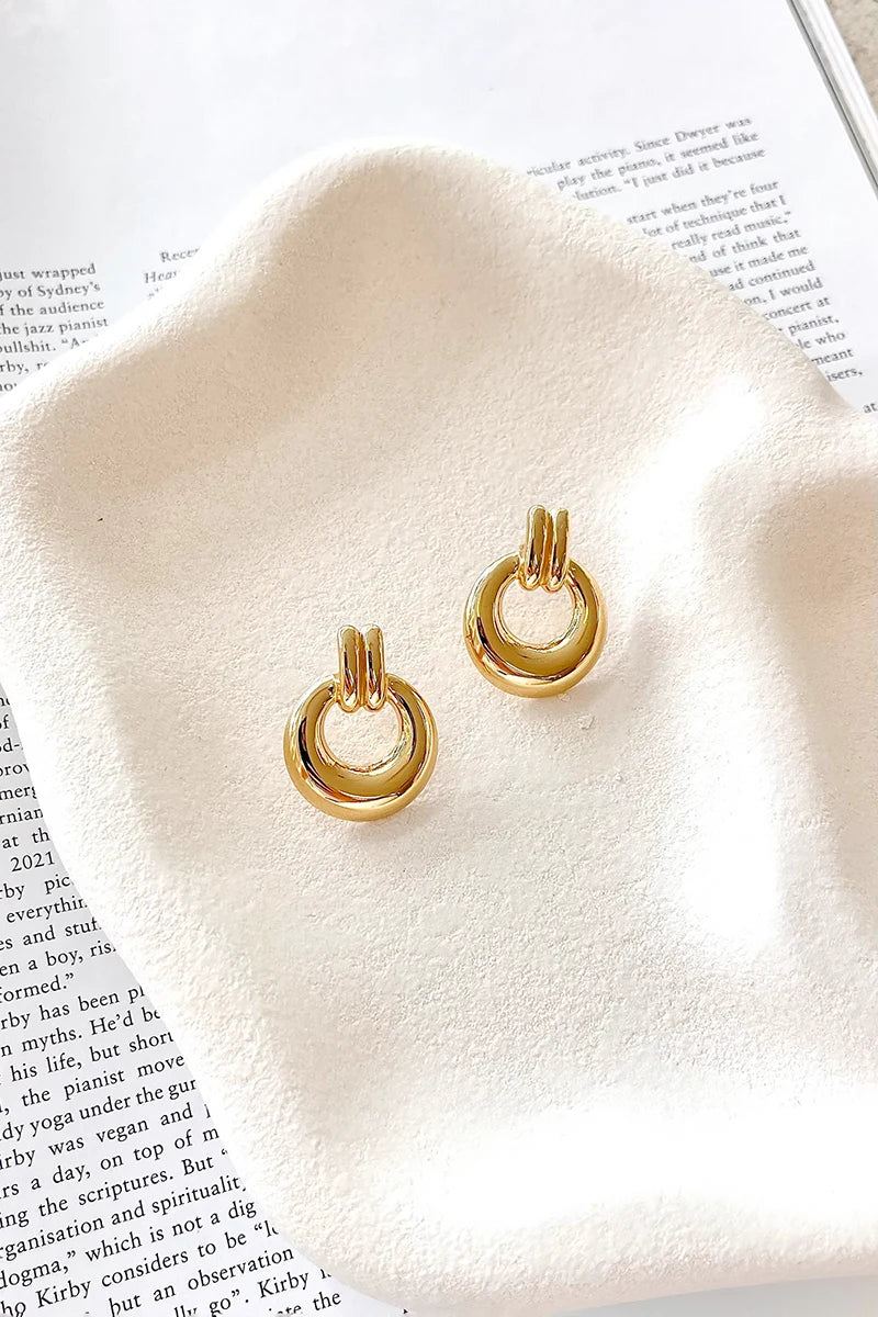 Paloma Earrings - Gold-ROVOLE