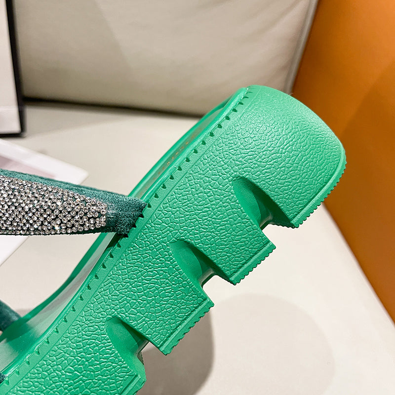Irina Crystal Sandals-ROVOLE