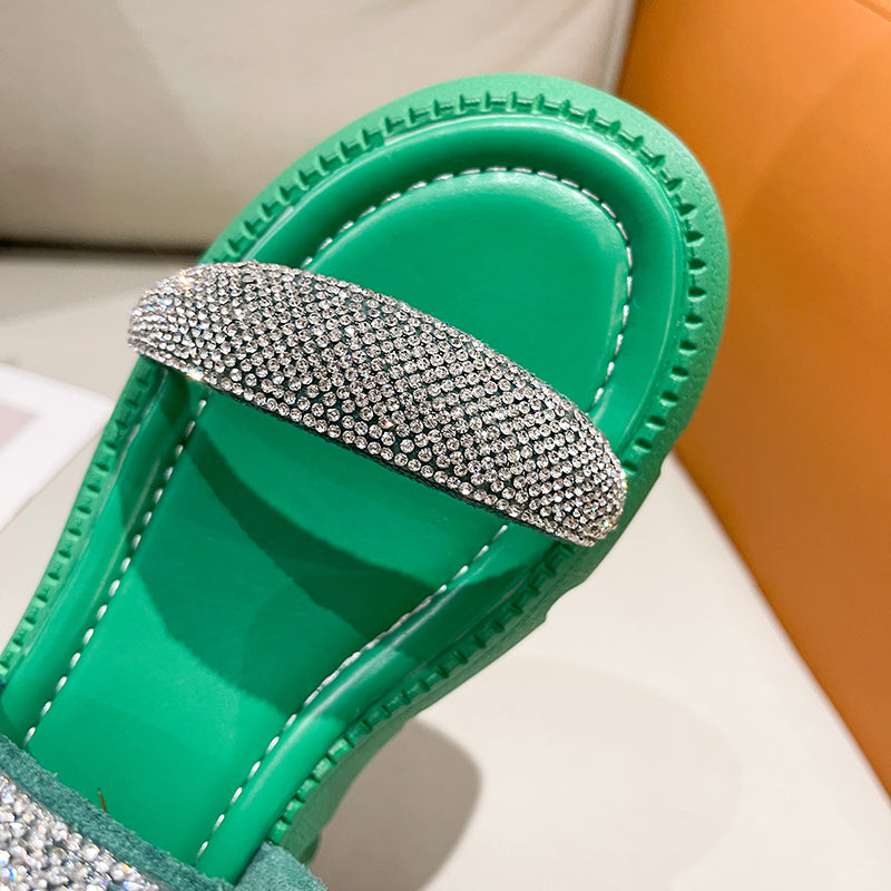 Irina Crystal Sandals-ROVOLE