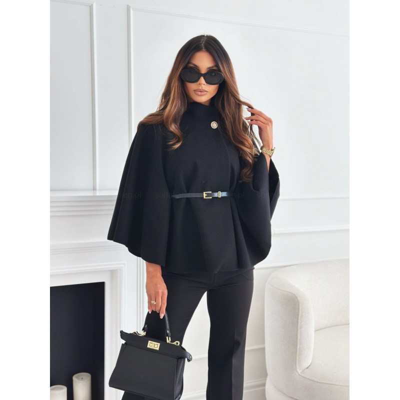 Autumn and winter woolen cape top-Massicos