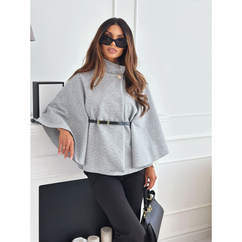 Autumn and winter woolen cape top-Massicos