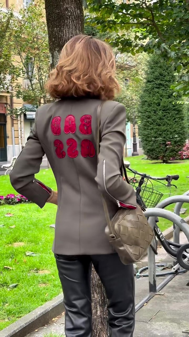 Trafni casual embroidered jacket-Massicos