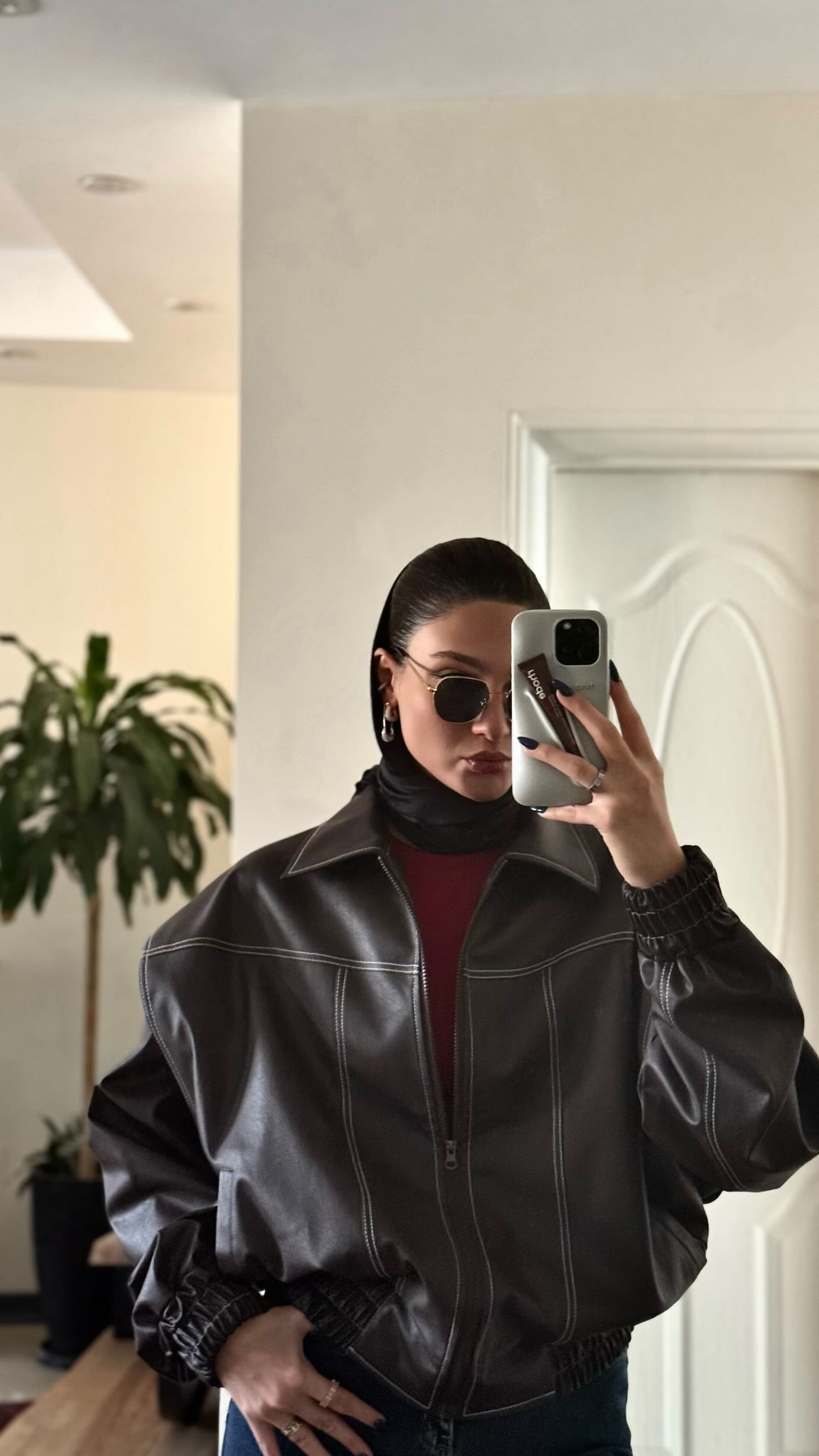 Designer leather jacket-Massicos