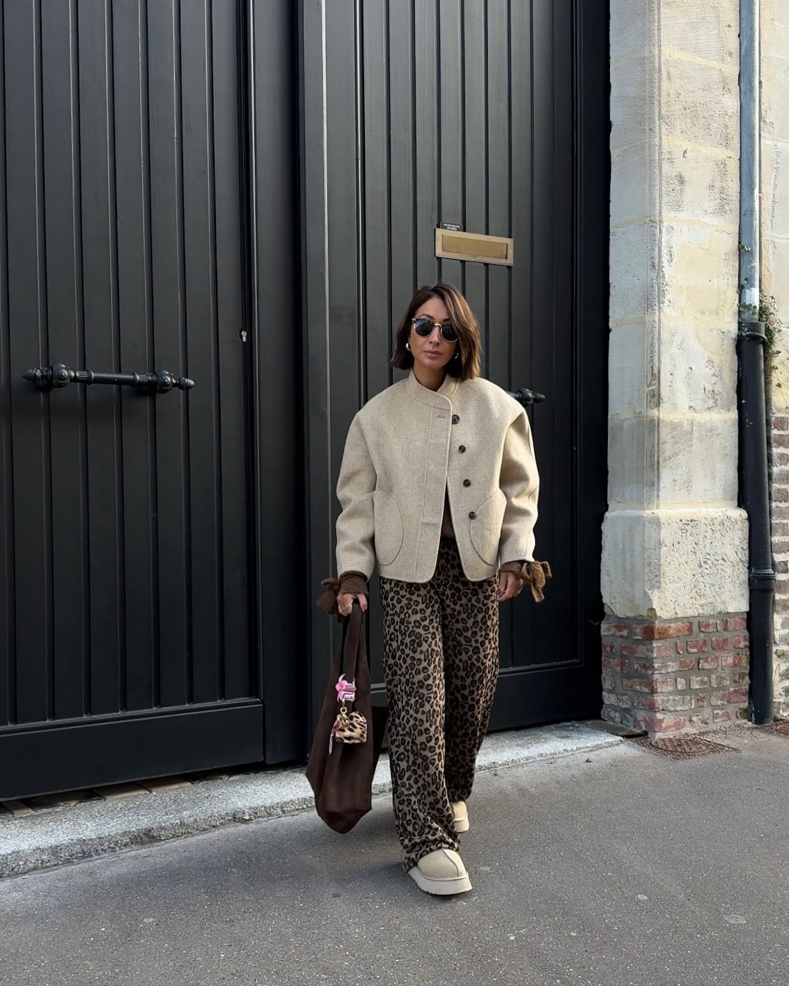 Designer simple woolen jacket-Massicos