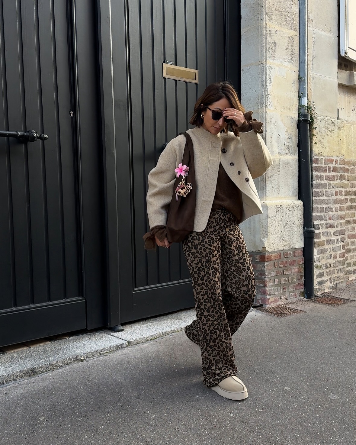 Designer simple woolen jacket-Massicos
