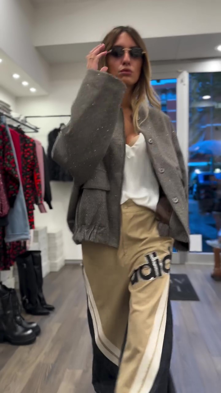 Designer casual glitter jacket-Massicos