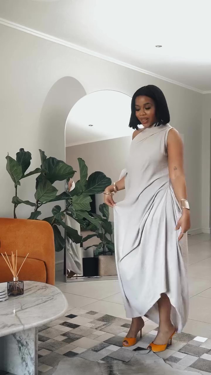 Chic irregular robe-ROVOLE