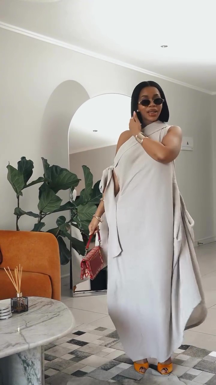 Chic irregular robe-ROVOLE