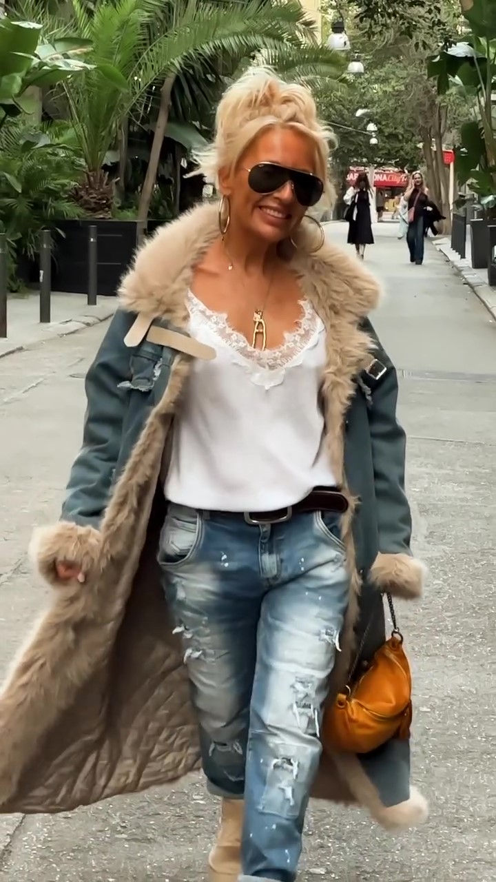 Long casual plush jacket-Massicos