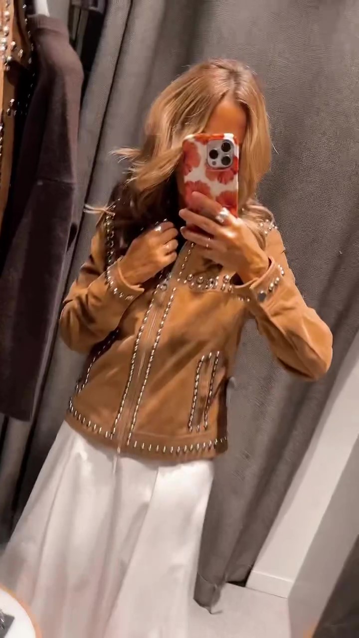 Designer studded jacket-Massicos
