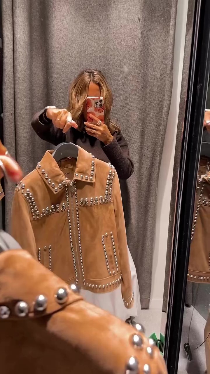 Designer studded jacket-Massicos
