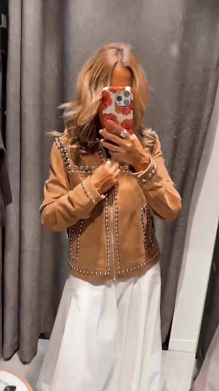 Designer studded jacket-Massicos