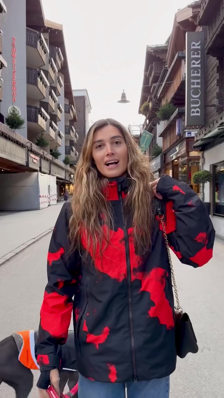 Windproof and waterproof printed jacket