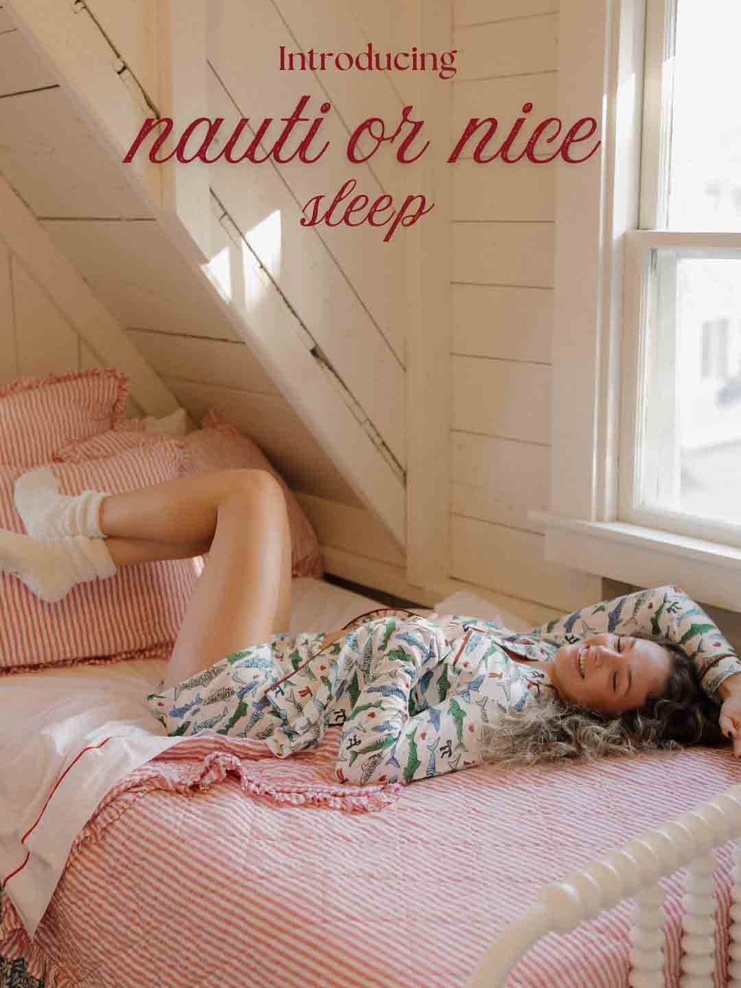 Ocean Style Shark Pajamas Set-Massicos