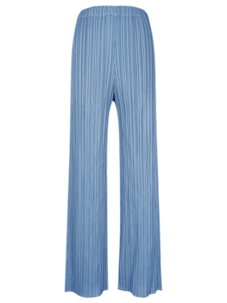 Women's Casual Wide-Leg Pleated Pants-Massicos