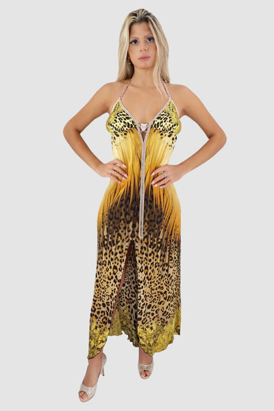 Silk Long Dress-Massicos