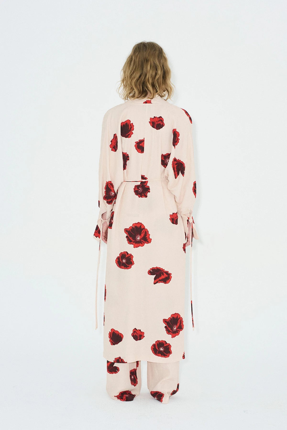 Sahara Print Kimono Dress-ROVOLE