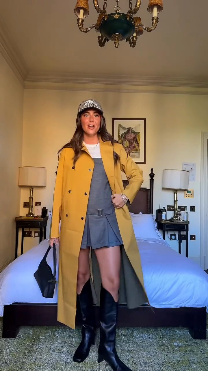 Mustard - Yellow Trench Coat