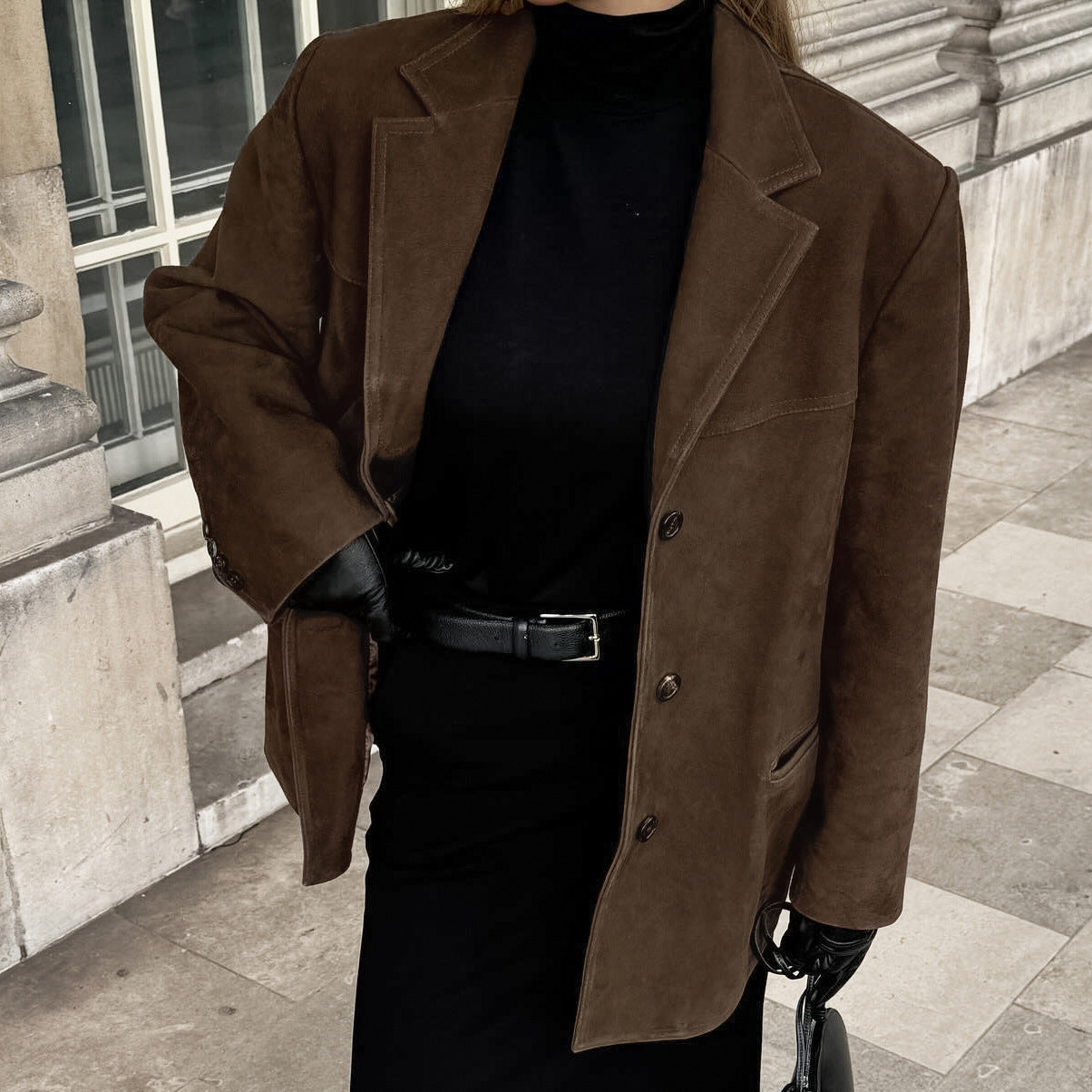 Dana | Suède Jacket-Massicos