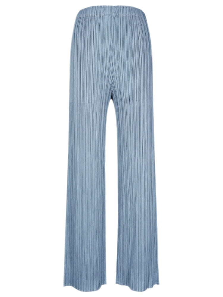 Women's Casual Wide-Leg Pleated Pants-Massicos