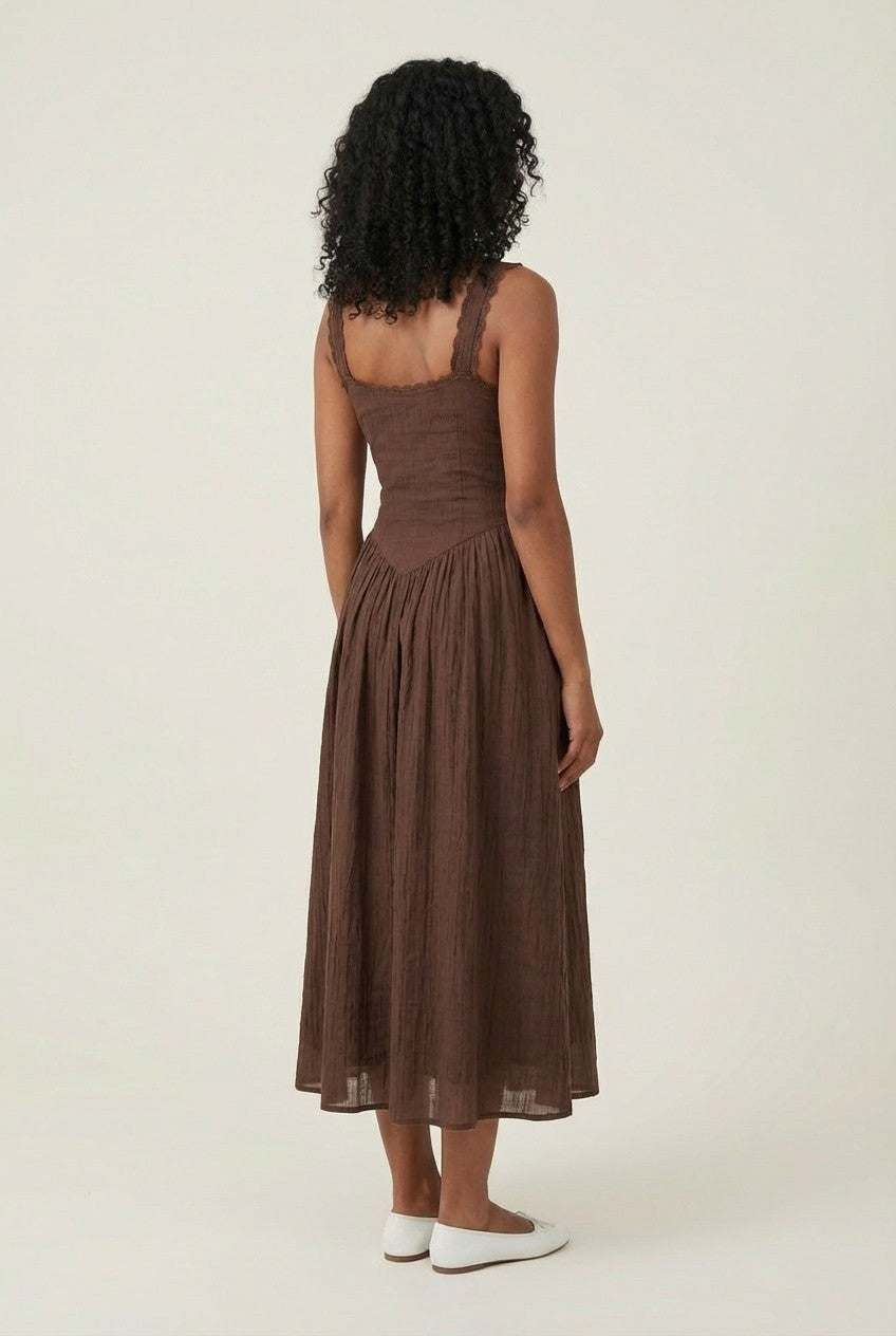 Serena Flow Midi Dress