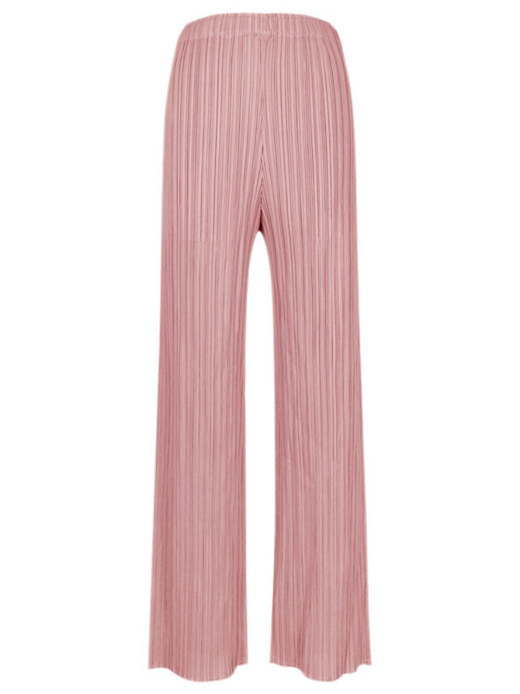 Women's Casual Wide-Leg Pleated Pants-Massicos