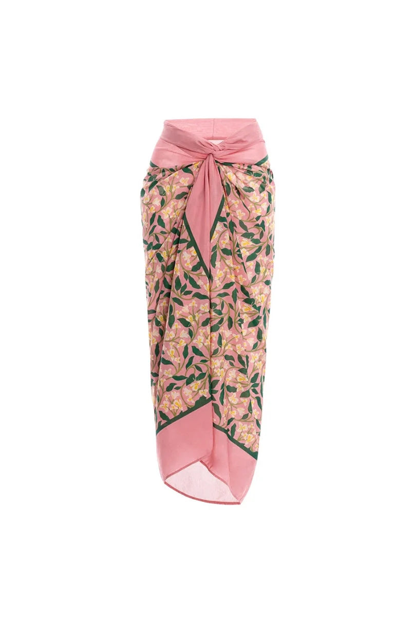 Mini Ruffle Floral Bikini Set-ROVOLE