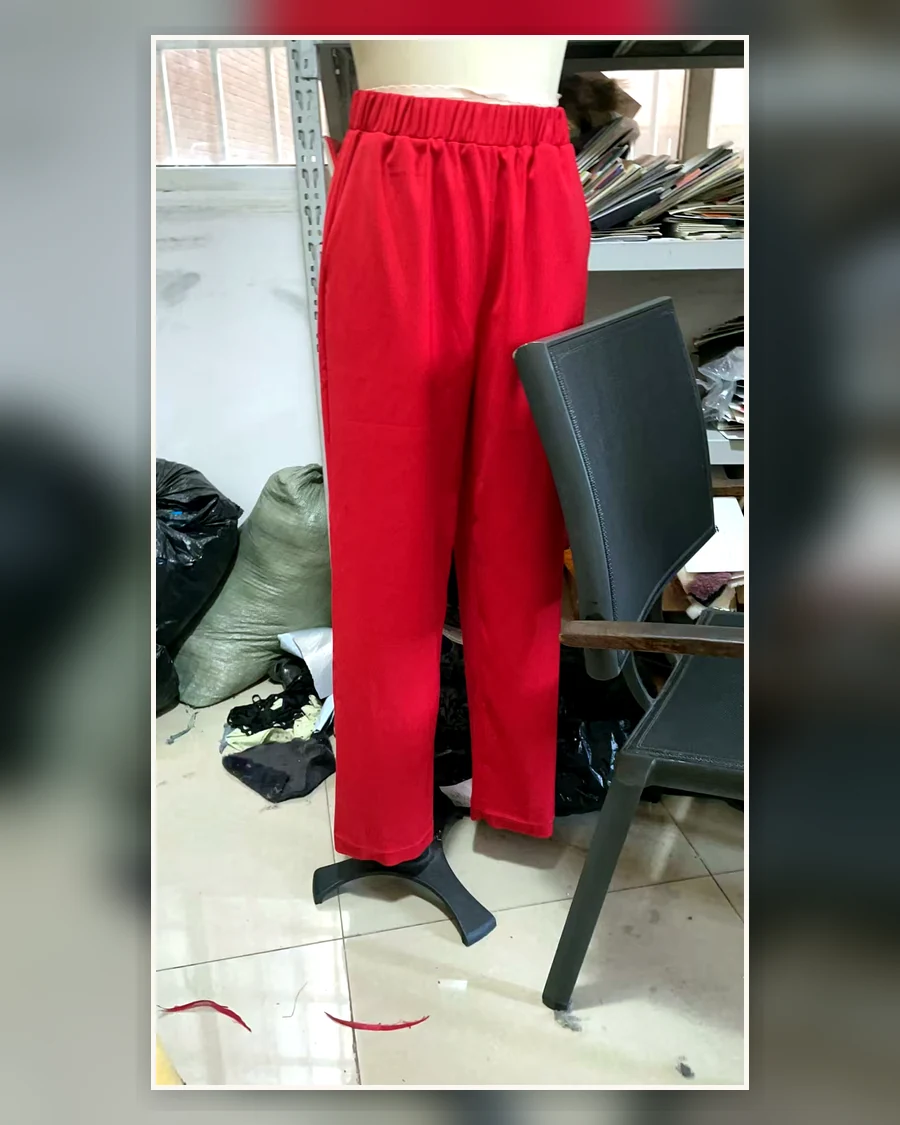 Trouser front