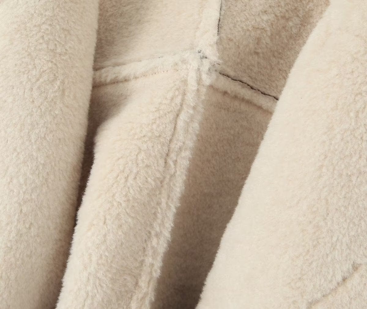 Camelia Oversized Shearling Coat-Massicos