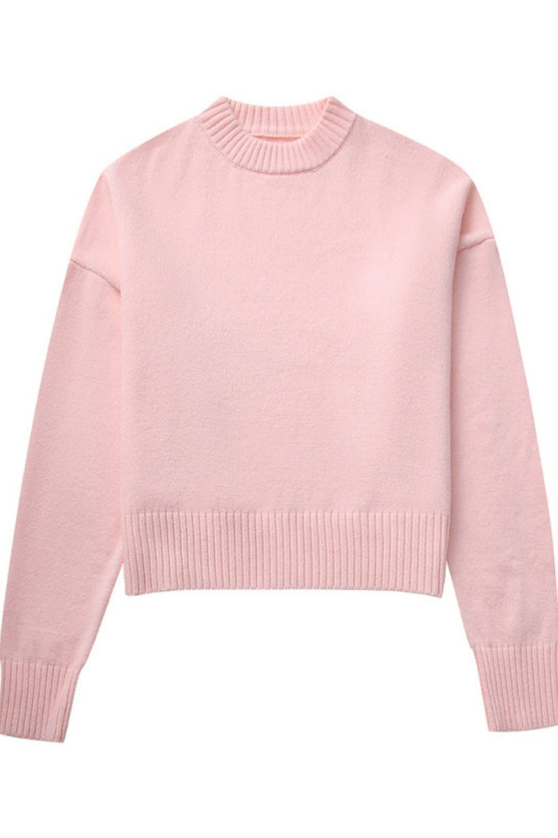 women's casual loose pullover sweater-ROVOLE