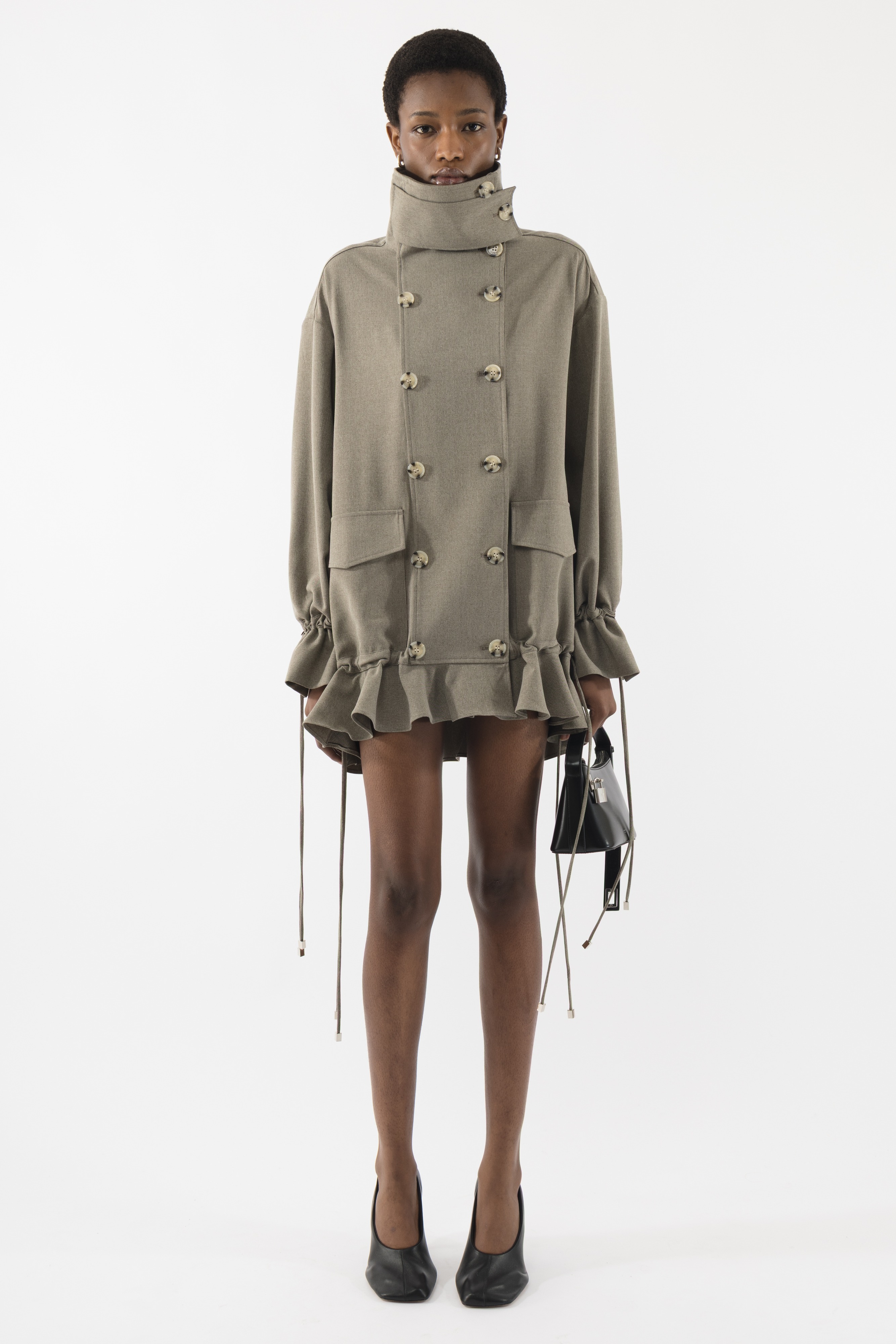 Frill Jacket Dress