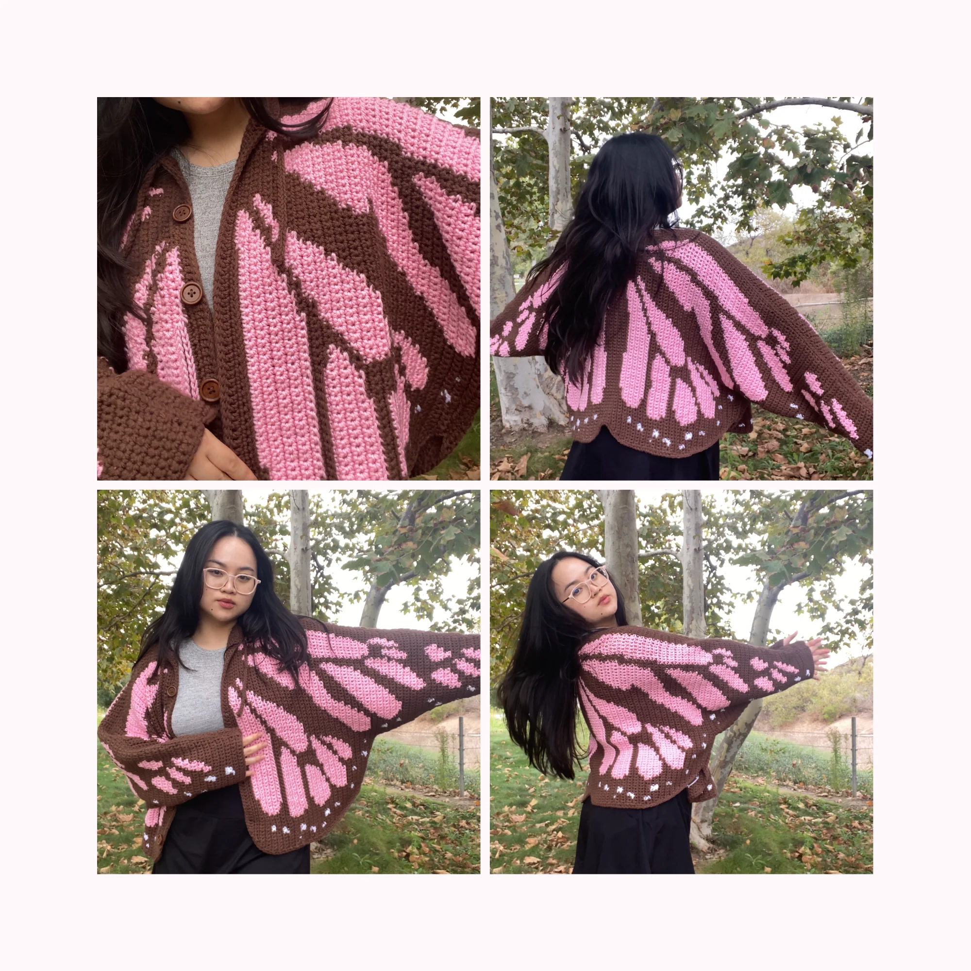 The Monarch Butterfly Cardigan-Massicos