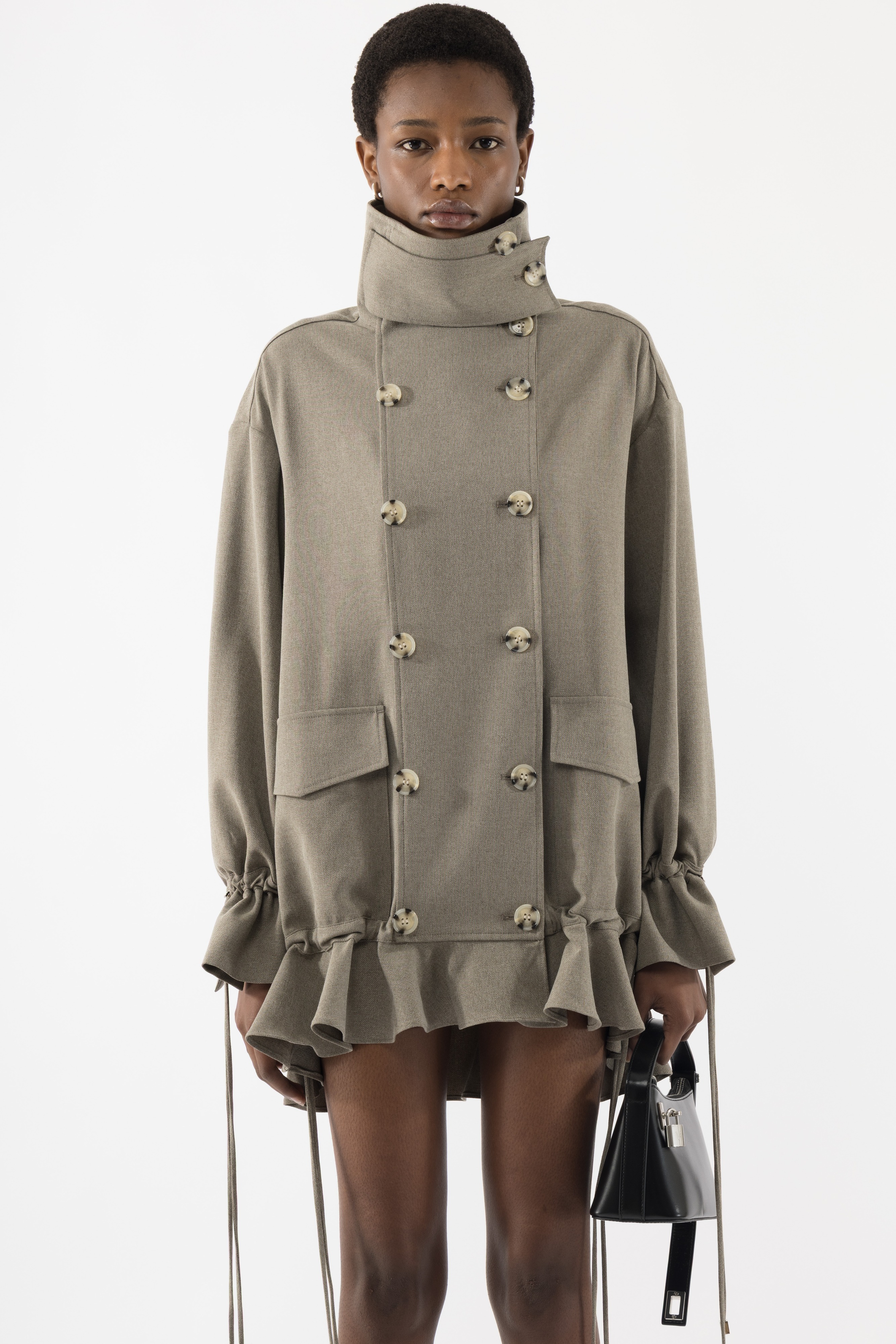 Frill Jacket Dress