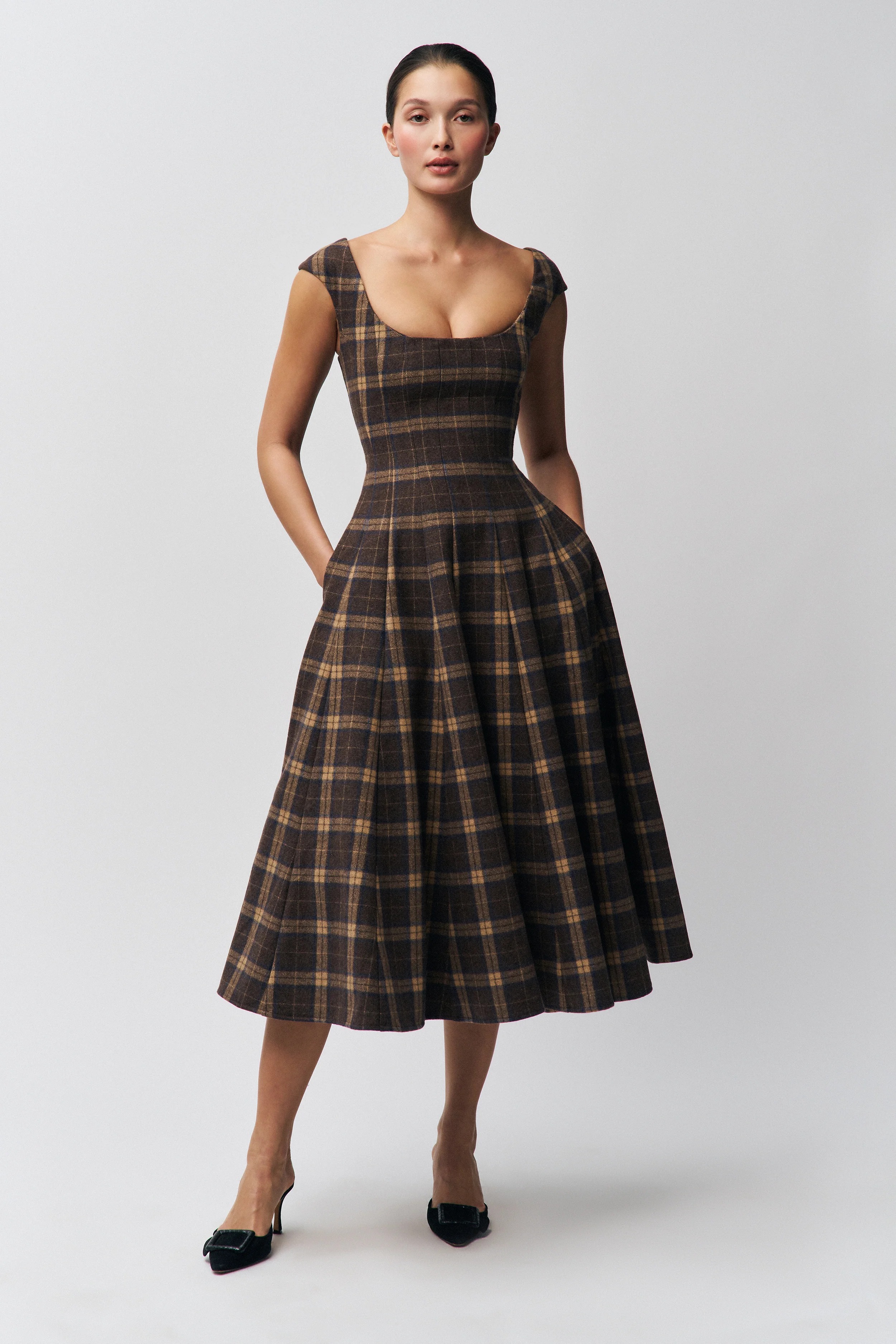 Tartan Dress-Massicos
