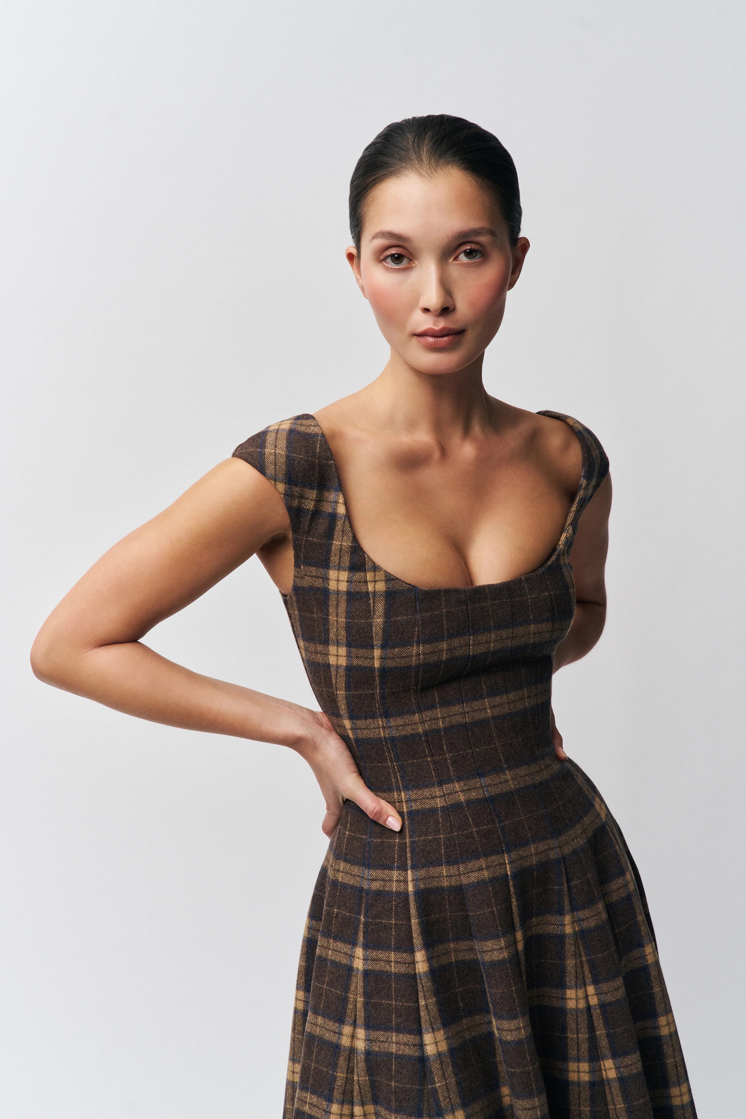 Tartan Dress-Massicos